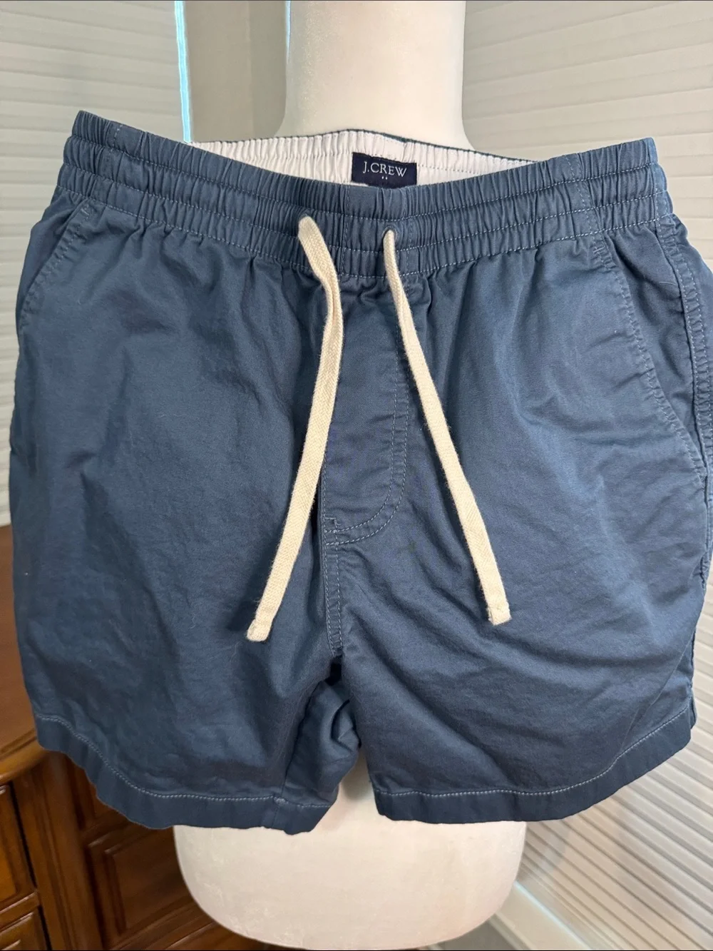 J. Crew Men's Slate Blue twill shorts